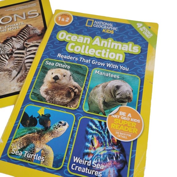 Lot of 2 Children's National Geographic Science / Animal Books - Picture 2 of 4